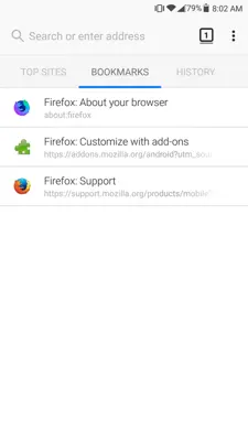 Firefox Nightly android App screenshot 2